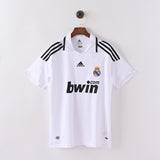 Maillot Real Madrid Retro Vintage 2008-2009 Domicile Homme 1