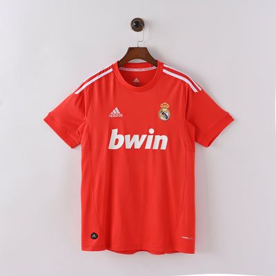 Maillot Real Madrid Rouge Retro Vintage 2011-2012 Third Homme