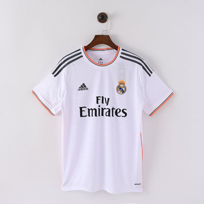 Maillot Real Madrid Retro Vintage 2013-2014 Domicile Homme