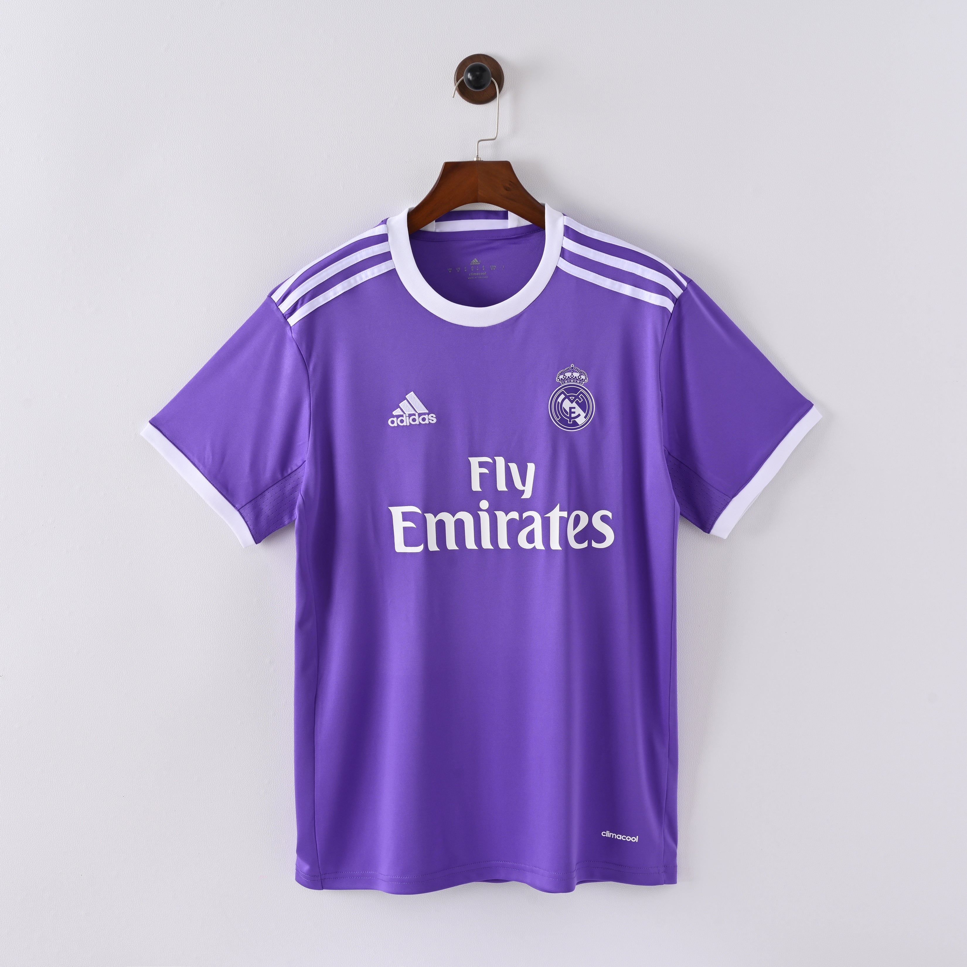 Maillot Real Madrid Retro Vintage 2016-2017 Exterieur Homme