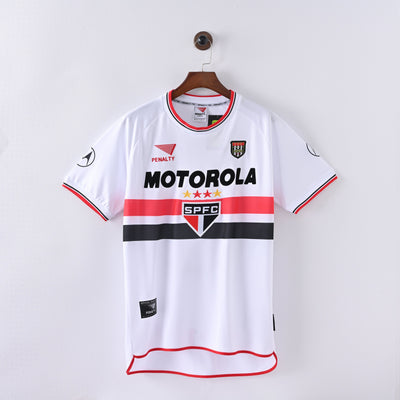 Maillot Sao Paulo FC Retro Vintage 2001 Domicile Homme