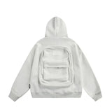 Sweat à Capuche avec Sac à Dos Intégré – Pratique pour Voyager 1